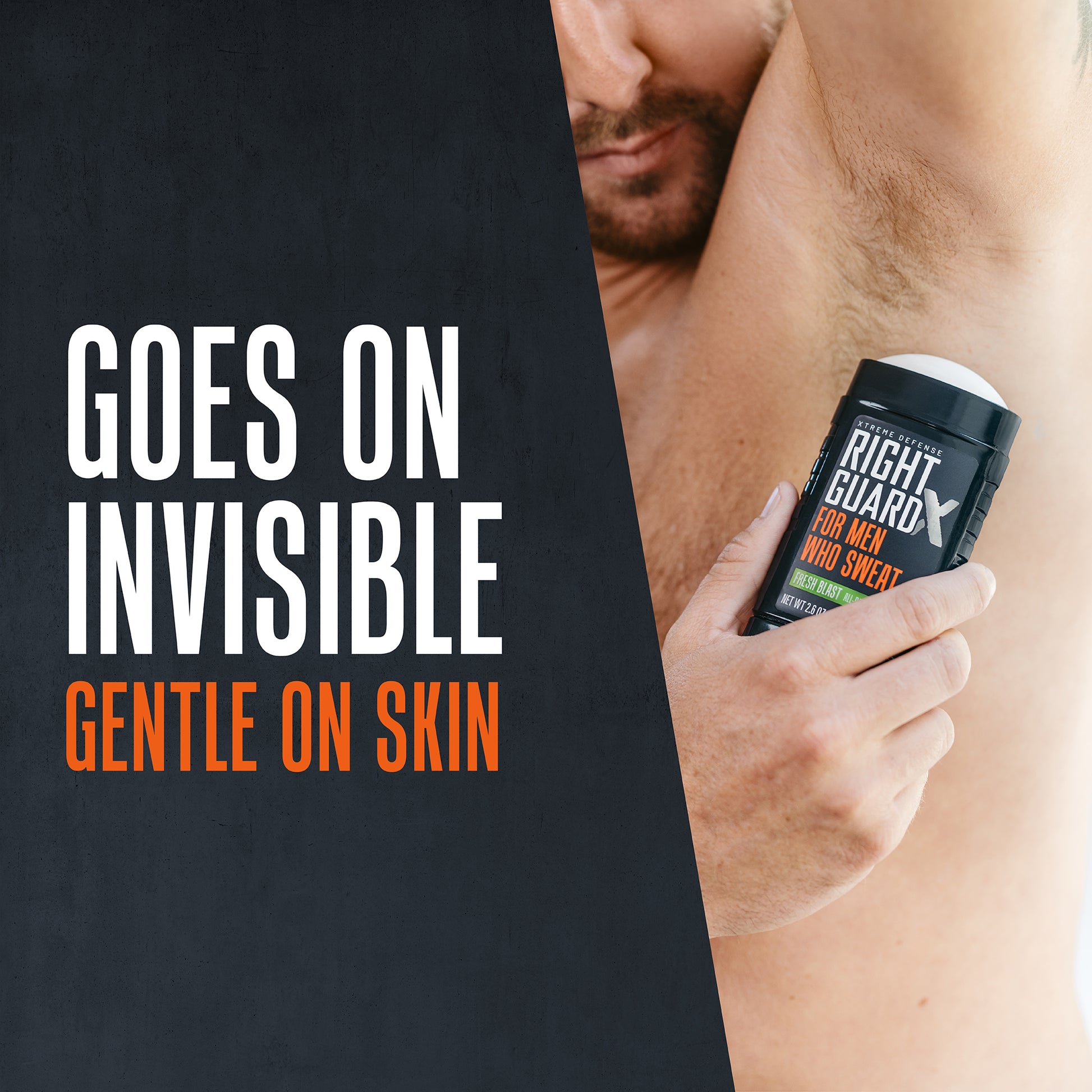 Goes on invisible gentle on skin